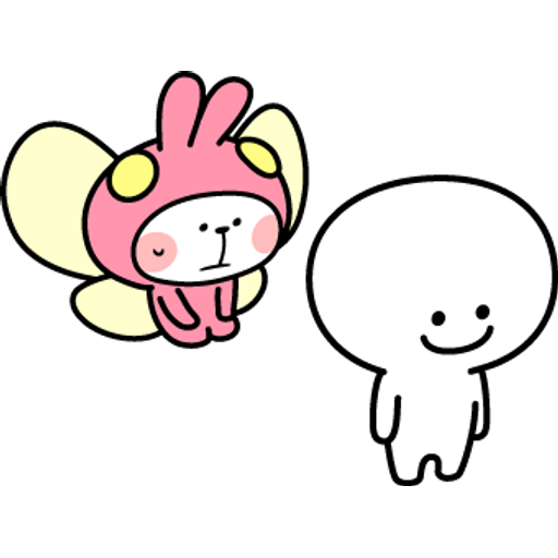 Набор стикеров Spoiled Rabbit Summer для WhatsApp 27