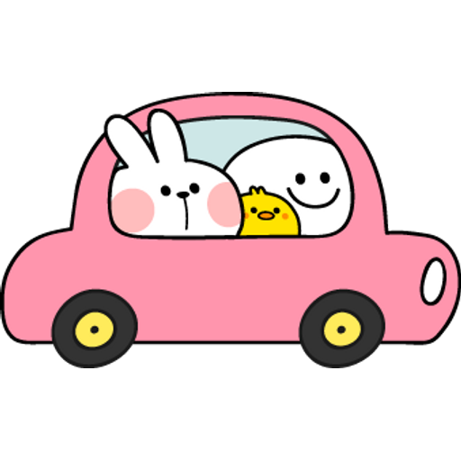 Набор стикеров Spoiled Rabbit Summer Photo для WhatsApp 12