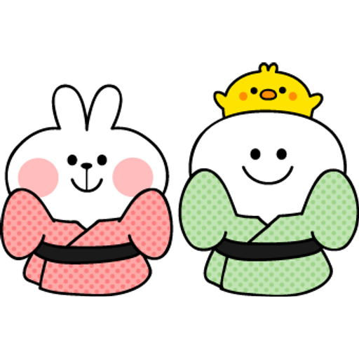 Набор стикеров Spoiled Rabbit Summer Photo для WhatsApp 26