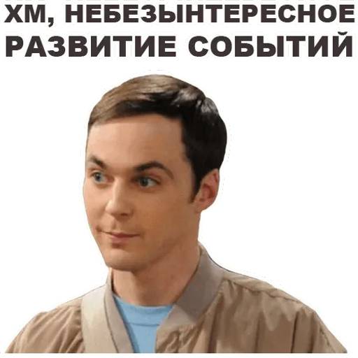 Набор стикеров Теория большого взрыва для WhatsApp 1