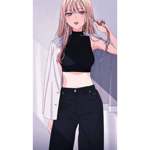 Набор стикеров китагава для WhatsApp 15