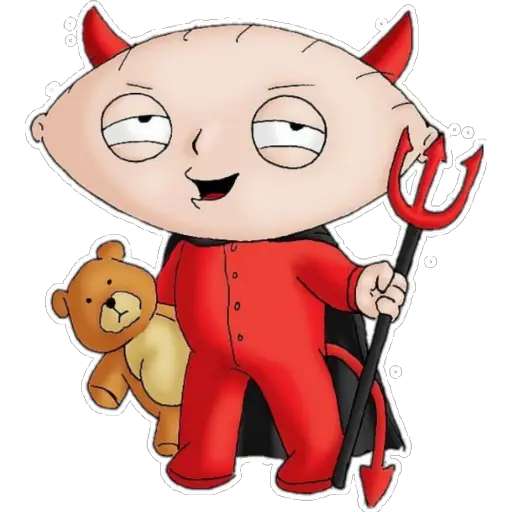 Набор стикеров Stewie Griffin #2 для WhatsApp 1