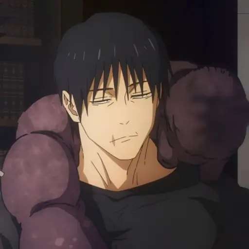 Набор стикеров Fushiguro Toji jjk для WhatsApp 10