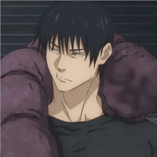 Набор стикеров Fushiguro Toji jjk для WhatsApp 11