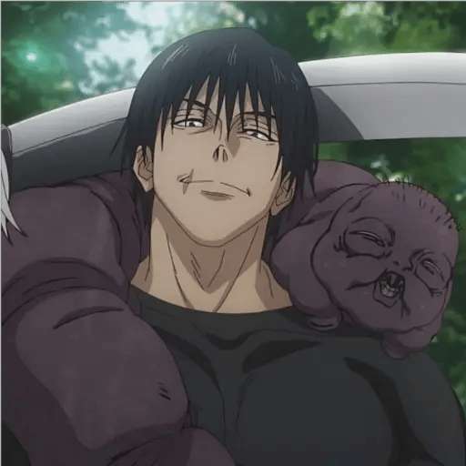 Набор стикеров Fushiguro Toji jjk для WhatsApp 22