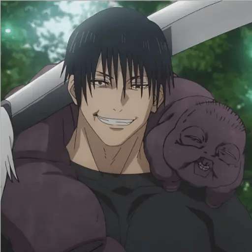 Набор стикеров Fushiguro Toji jjk для WhatsApp 23