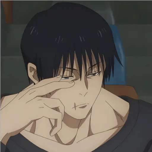 Набор стикеров Fushiguro Toji jjk для WhatsApp 25