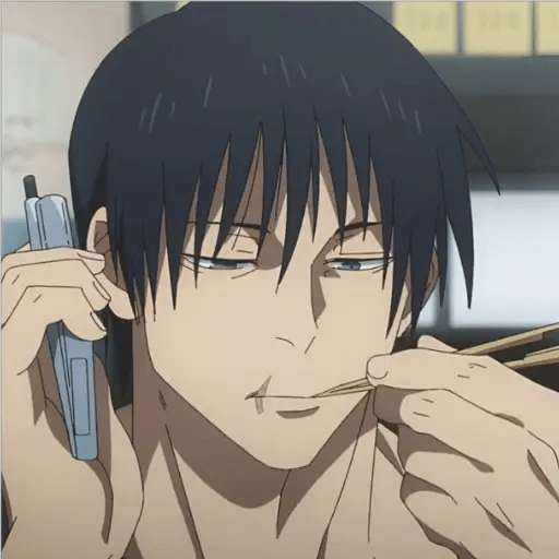 Набор стикеров Fushiguro Toji jjk для WhatsApp 29