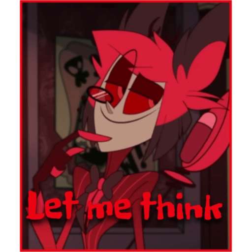 Набор стикеров Hazbin Hotel Iconic Character stickers для WhatsApp 1