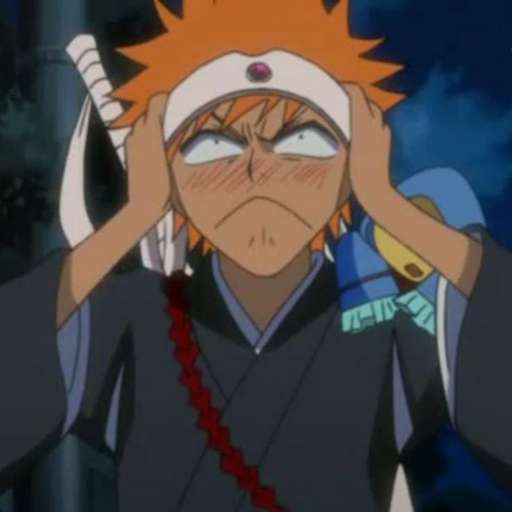 Набор стикеров ICHIGO'S LIVE REACTION для WhatsApp 27