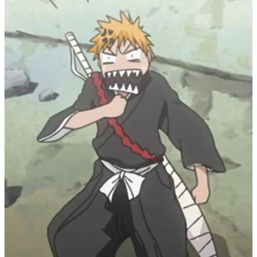 Набор стикеров ICHIGO'S LIVE REACTION для WhatsApp 28