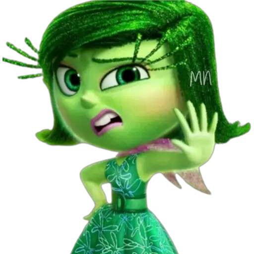 Набор стикеров 🟡🟢🔴Inside Out🔵🟣👱‍♀️ для WhatsApp 1