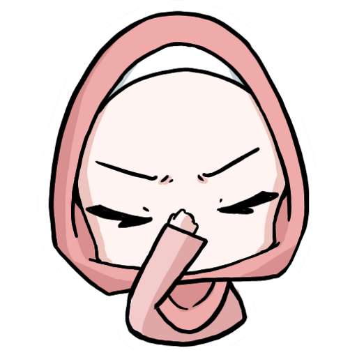 Набор стикеров Muslim Sticker Pack (Zainab) для WhatsApp 15