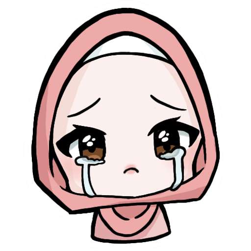 Набор стикеров Muslim Sticker Pack (Zainab) для WhatsApp 16