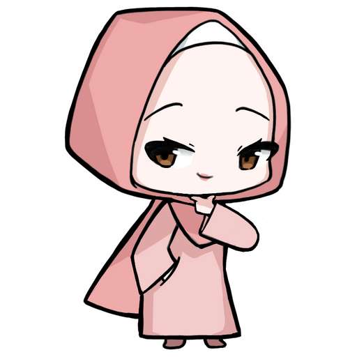 Набор стикеров Muslim Sticker Pack (Zainab) для WhatsApp 27