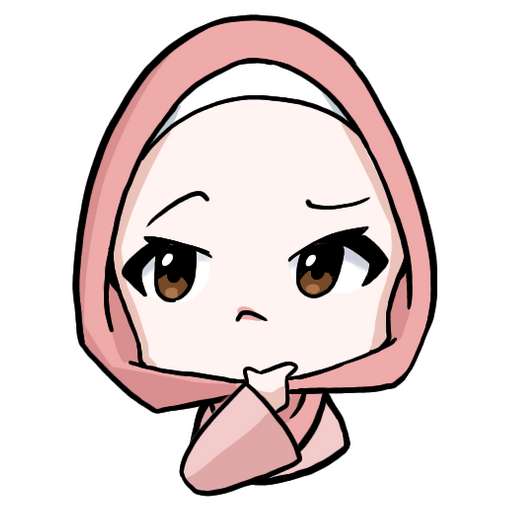 Набор стикеров Muslim Sticker Pack (Zainab) для WhatsApp 28