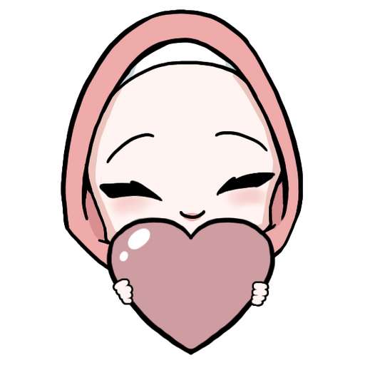 Набор стикеров Muslim Sticker Pack (Zainab) для WhatsApp 30