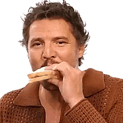 Набор стикеров Pedro Pascal для WhatsApp 1