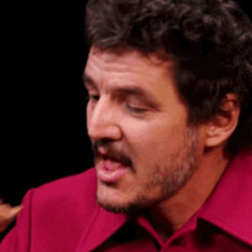 Набор стикеров Pedro Pascal для WhatsApp 1