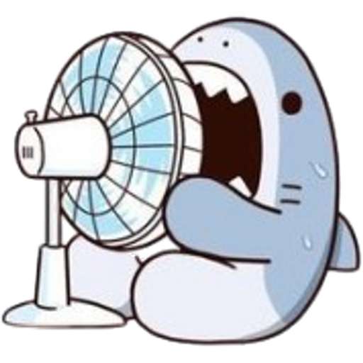 Набор стикеров Shark's clover16 для WhatsApp 5