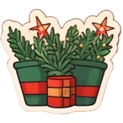 Набор стикеров Christmas BRNDnew для WhatsApp 10