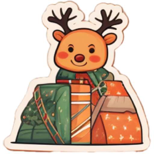 Набор стикеров Christmas BRNDnew для WhatsApp 2