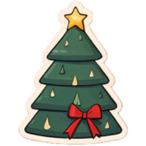 Набор стикеров Christmas BRNDnew для WhatsApp 28