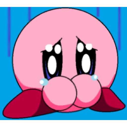 Набор стикеров Kirby для WhatsApp 1