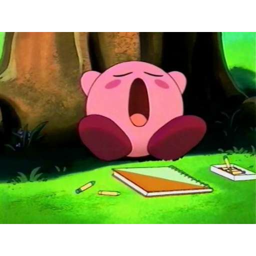 Набор стикеров Kirby для WhatsApp 19