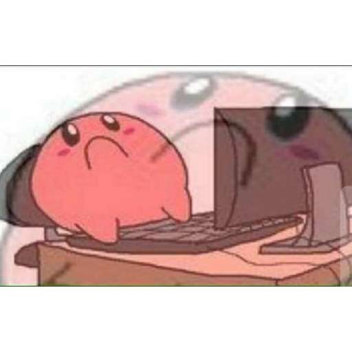 Набор стикеров Kirby для WhatsApp 23