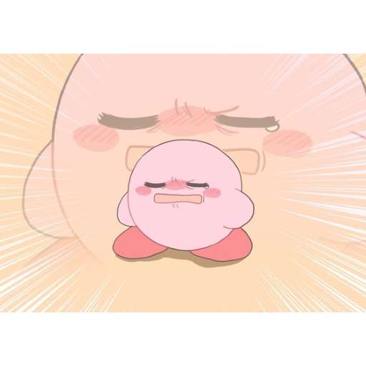 Набор стикеров Kirby для WhatsApp 27