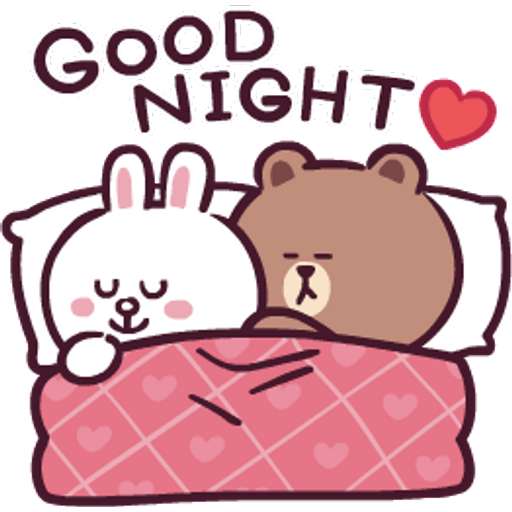 Набор стикеров LINE FRIENDS Full of Love для WhatsApp 16