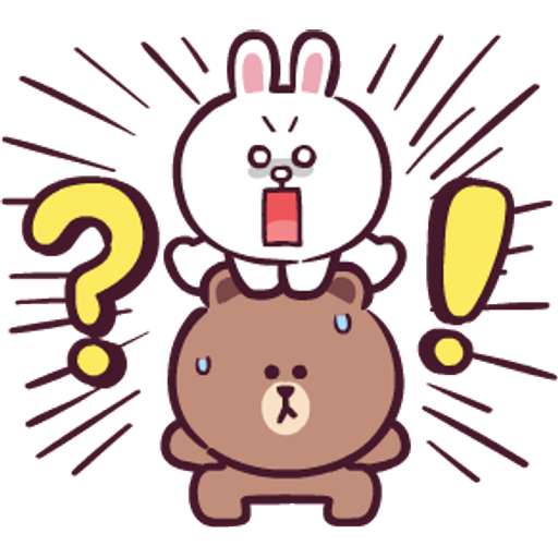 Набор стикеров LINE FRIENDS Full of Love для WhatsApp 17