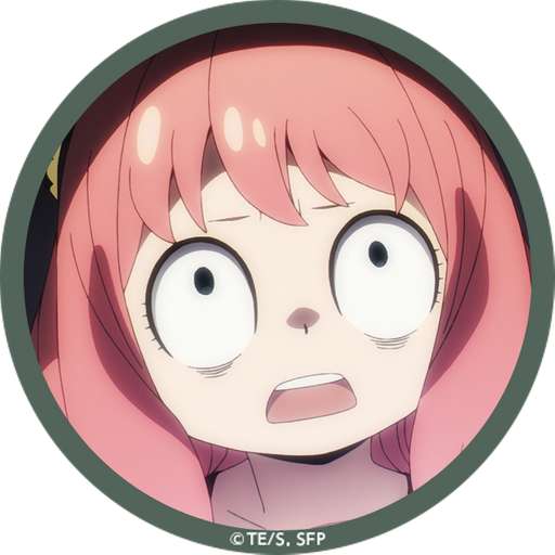 Набор стикеров SPY x FAMILY (Anya Version 01) для WhatsApp 26