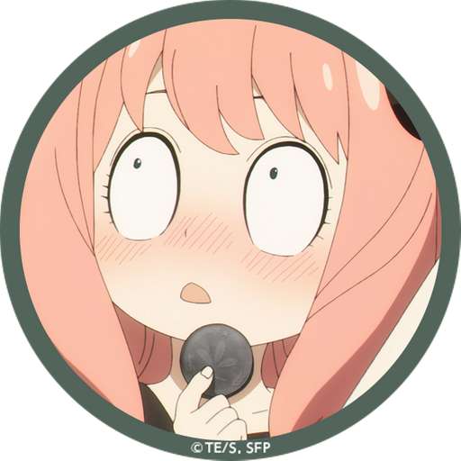 Набор стикеров SPY x FAMILY (Anya Version 01) для WhatsApp 27