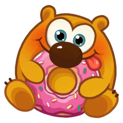 Набор стикеров Teddy Bear для WhatsApp 10