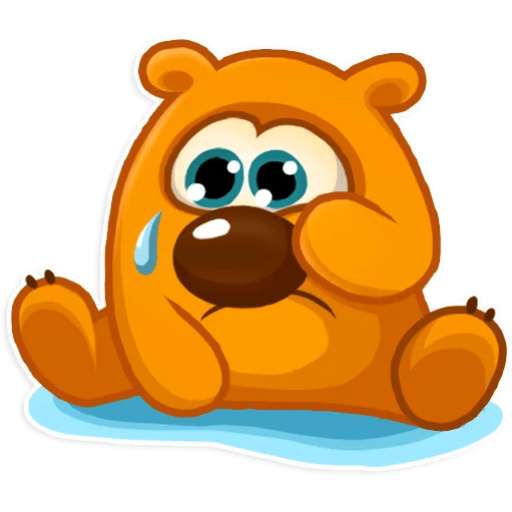 Набор стикеров Teddy Bear для WhatsApp 4