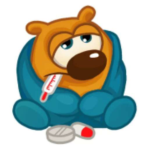 Набор стикеров Teddy Bear для WhatsApp 6