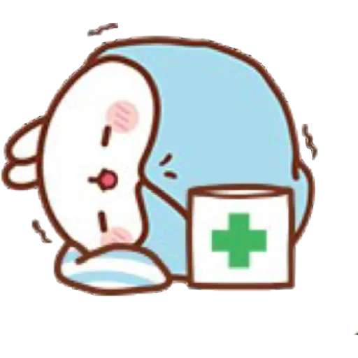 Набор стикеров molang & piupiu 3 для WhatsApp 21