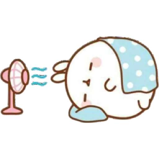 Набор стикеров molang & piupiu 3 для WhatsApp 25