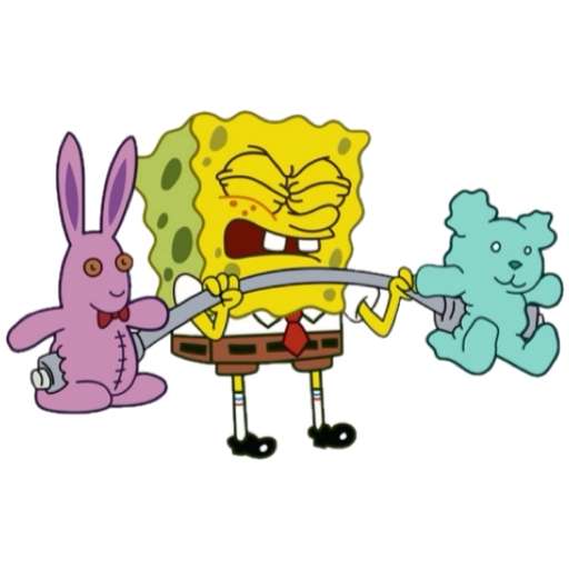Набор стикеров Spongebob для WhatsApp 1