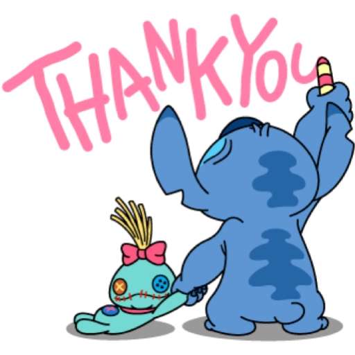 Набор стикеров stitch для WhatsApp 22