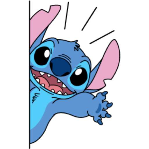 Набор стикеров stitch для WhatsApp 24