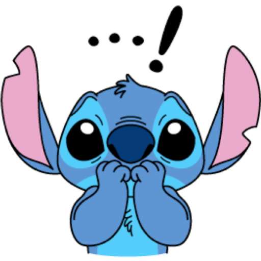 Набор стикеров stitch для WhatsApp 29