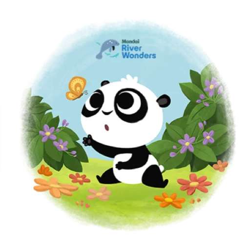 Набор стикеров Mandai - Say it with Le Le! ✨ для WhatsApp 27