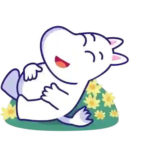 Набор стикеров Moomin ♥️Nazaralnazrii♥️ для WhatsApp 1