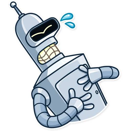 Набор стикеров Bender для WhatsApp 1