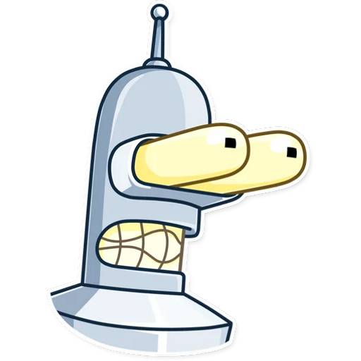 Набор стикеров Bender для WhatsApp 11