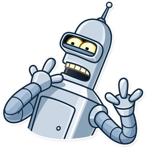 Набор стикеров Bender для WhatsApp 2