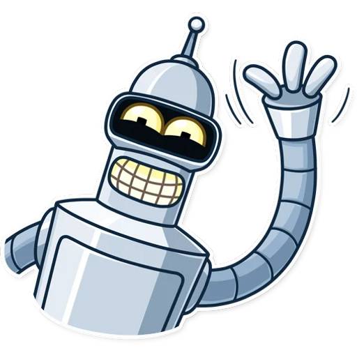 Набор стикеров Bender для WhatsApp 20
